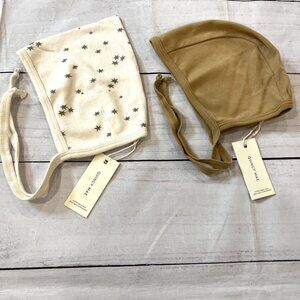 🆕 NWT Quincy Mae Bundle Of 2 Organic Cotton Bonnets